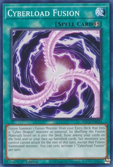 Cyberload Fusion Structure Deck: Cyber Strike Yu-Gi-Oh! card