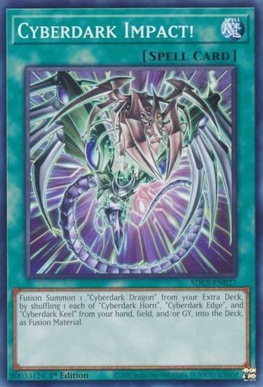 Cyberdark Impact Structure Deck: Cyber Strike Yu-Gi-Oh! card