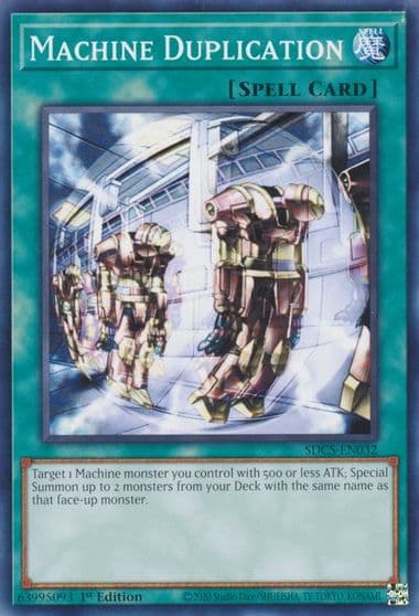 Machine Duplication Structure Deck: Cyber Strike Yu-Gi-Oh! card