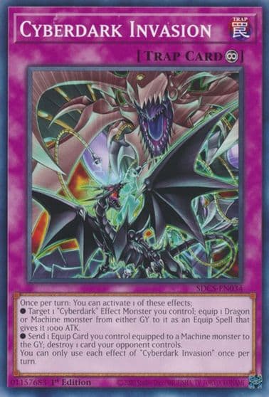 Cyberdark Invasion Structure Deck: Cyber Strike Yu-Gi-Oh! card