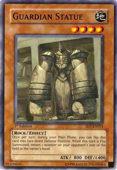 Guardian Statue Structure Deck: Invincible Fortress Yu-Gi-Oh! card