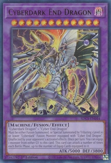 Cyberdark End Dragon Structure Deck: Cyber Strike Yu-Gi-Oh! card