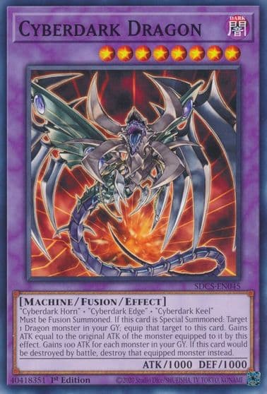 Cyberdark Dragon Structure Deck: Cyber Strike Yu-Gi-Oh! card