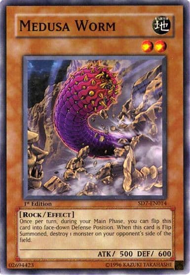 Medusa Worm Structure Deck: Invincible Fortress Yu-Gi-Oh! card