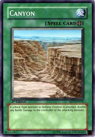 Canyon Structure Deck: Invincible Fortress Yu-Gi-Oh! card