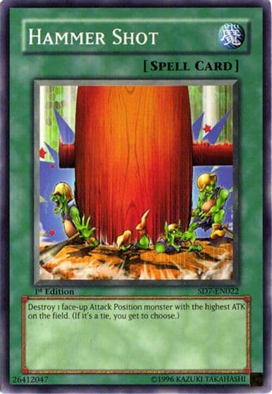 Hammer Shot Structure Deck: Invincible Fortress Yu-Gi-Oh! card