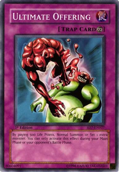 Ultimate Offering Structure Deck: Invincible Fortress Yu-Gi-Oh! card