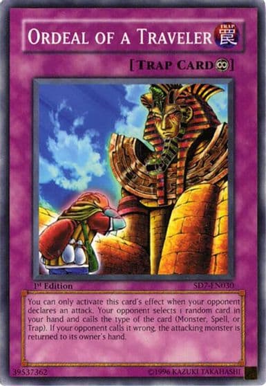 Ordeal of a Traveler Structure Deck: Invincible Fortress Yu-Gi-Oh! card