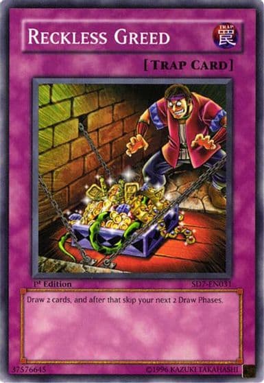 Reckless Greed Structure Deck: Invincible Fortress Yu-Gi-Oh! card