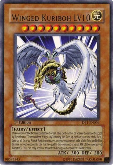 Winged Kuriboh LV10 Duelist Pack 1: Jaden Yuki Yu-Gi-Oh! card