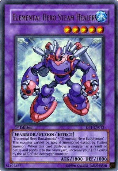 Elemental Hero Steam Healer Duelist Pack 1: Jaden Yuki Yu-Gi-Oh! card