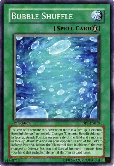 Bubble Shuffle Duelist Pack 1: Jaden Yuki Yu-Gi-Oh! card