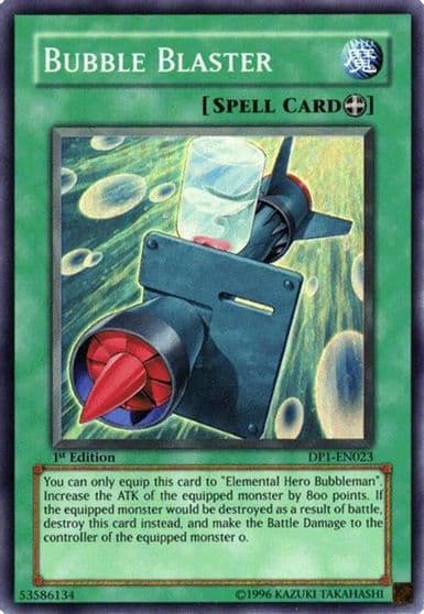 Bubble Blaster Duelist Pack 1: Jaden Yuki Yu-Gi-Oh! card