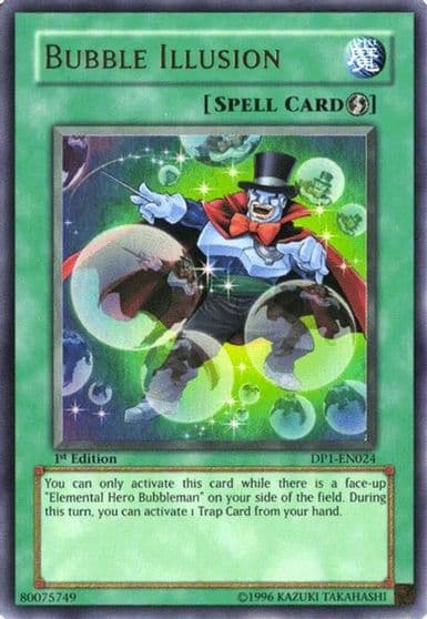 Bubble Illusion Duelist Pack 1: Jaden Yuki Yu-Gi-Oh! card