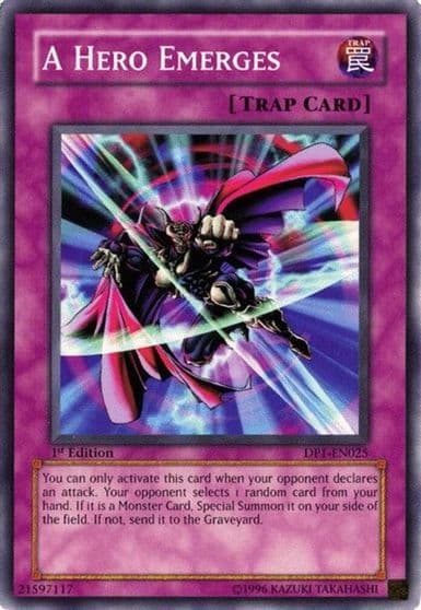 A Hero Emerges Duelist Pack 1: Jaden Yuki Yu-Gi-Oh! card