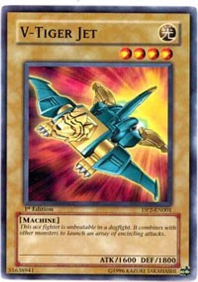 V Tiger Jet Duelist Pack 2: Chazz Princeton Yu-Gi-Oh! card