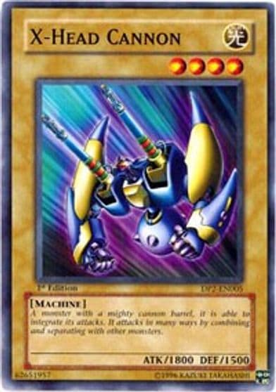 X Head Cannon Duelist Pack 2: Chazz Princeton Yu-Gi-Oh! card