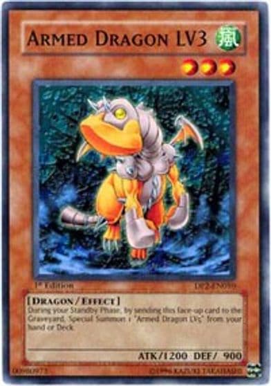 Armed Dragon LV3 Duelist Pack 2: Chazz Princeton Yu-Gi-Oh! card