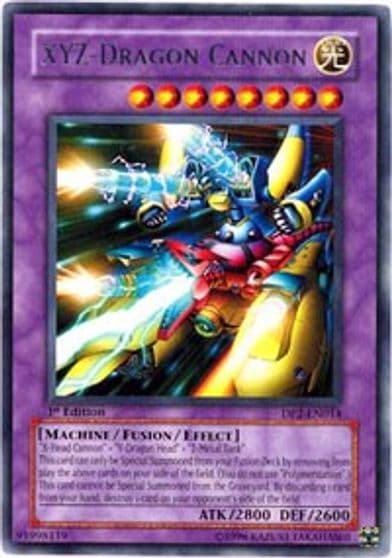 XYZ Dragon Cannon Duelist Pack 2: Chazz Princeton Yu-Gi-Oh! card