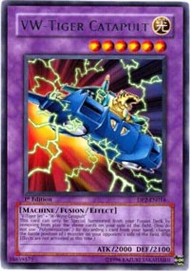 VW Tiger Catapult Duelist Pack 2: Chazz Princeton Yu-Gi-Oh! card