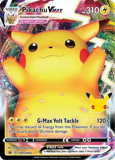 Pikachu VMAX - SWSH062 SWSH: Sword & Shield Promo Cards Pokemon card