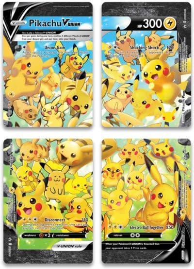 Pikachu V-Union [Set of 4] SWSH: Sword & Shield Promo Cards Pokemon card