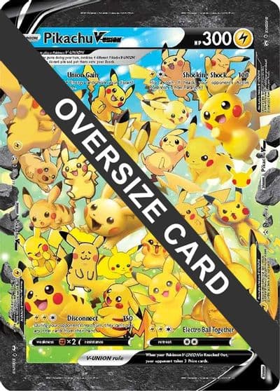 Pikachu V-UNION Jumbo Cards Pokemon card