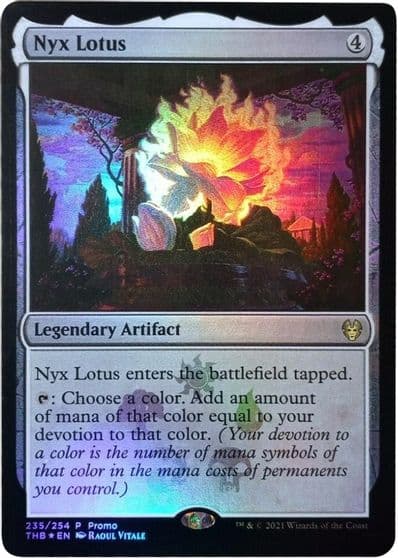 Nyx Lotus Media Promos Magic card
