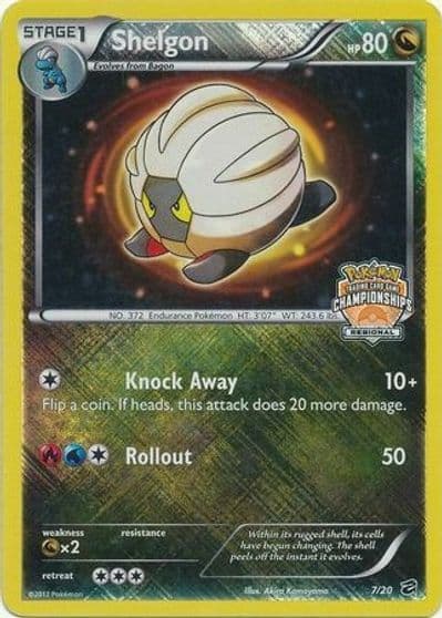 Shelgon (Regional Championships) League & Championship Cards Pokemon card