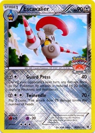 Escavalier (Championship Series) League & Championship Cards Pokemon card