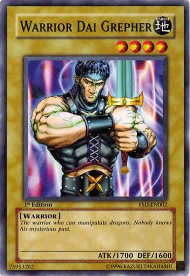 Warrior Dai Grepher Starter Deck 2006 Yu-Gi-Oh! card