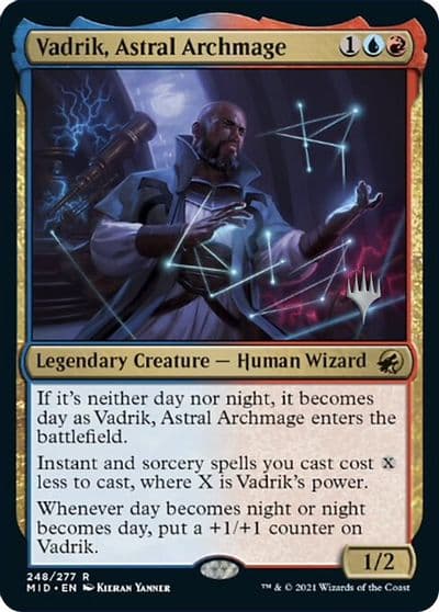 Vadrik Astral Archmage Promo Pack: Innistrad: Midnight Hunt Magic card