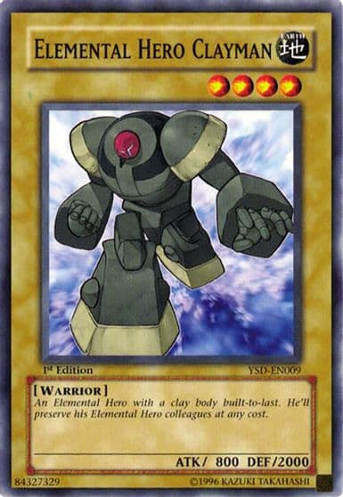 Elemental Hero Clayman Starter Deck 2006 Yu-Gi-Oh! card