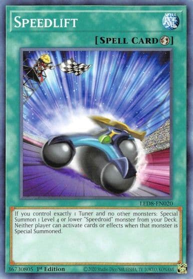 Speedlift Legendary Duelists: Synchro Storm Yu-Gi-Oh! card