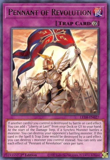 Pennant of Revolution Legendary Duelists: Synchro Storm Yu-Gi-Oh! card