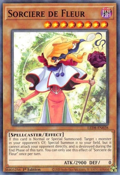 Sorciere de Fleur Legendary Duelists: Synchro Storm Yu-Gi-Oh! card