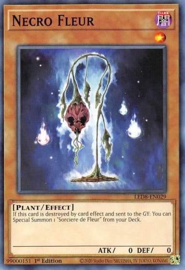 Necro Fleur Legendary Duelists: Synchro Storm Yu-Gi-Oh! card