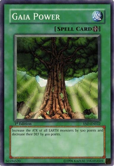 Gaia Power Starter Deck 2006 Yu-Gi-Oh! card