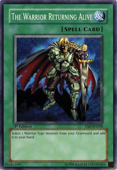 The Warrior Returning Alive Starter Deck 2006 Yu-Gi-Oh! card