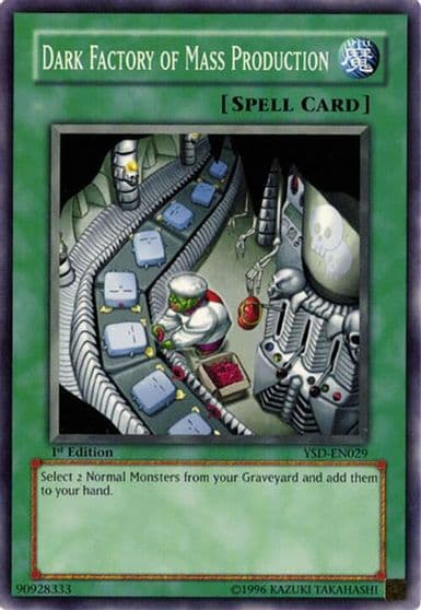 Dark Factory of Mass Production Starter Deck 2006 Yu-Gi-Oh! card