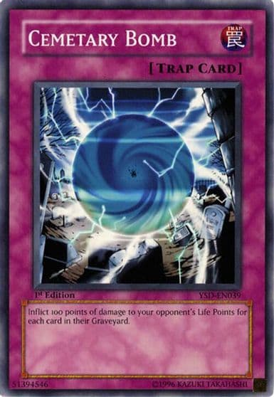 Cemetary Bomb Starter Deck 2006 Yu-Gi-Oh! card