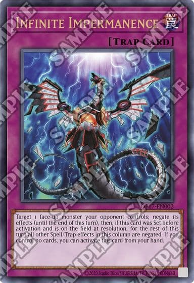 Infinite Impermanence UTR OTS Tournament Pack 17 Yu-Gi-Oh! card