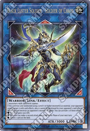 Black Luster Soldier Soldier of Chaos UTR OTS Tournament Pack 17 Yu-Gi-Oh! card