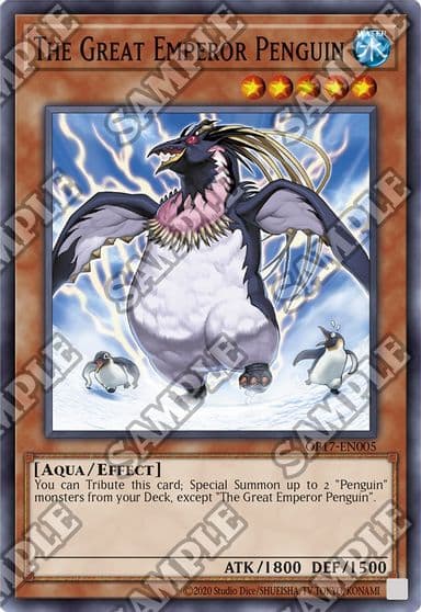 The Great Emperor Penguin OTS Tournament Pack 17 Yu-Gi-Oh! card