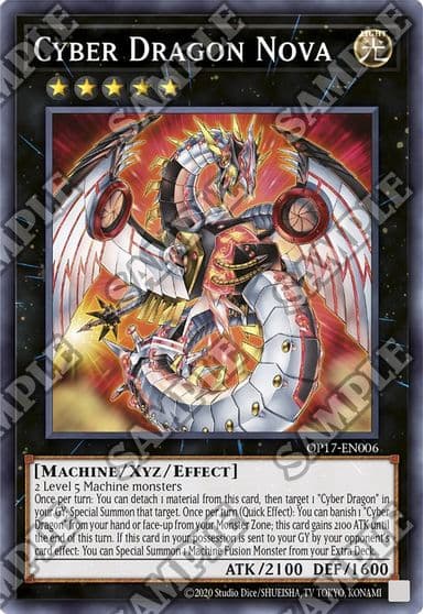 Cyber Dragon Nova OTS Tournament Pack 17 Yu-Gi-Oh! card