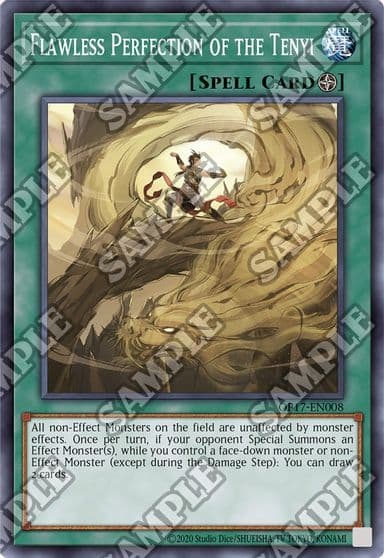 Flawless Perfection of the Tenyi OTS Tournament Pack 17 Yu-Gi-Oh! card