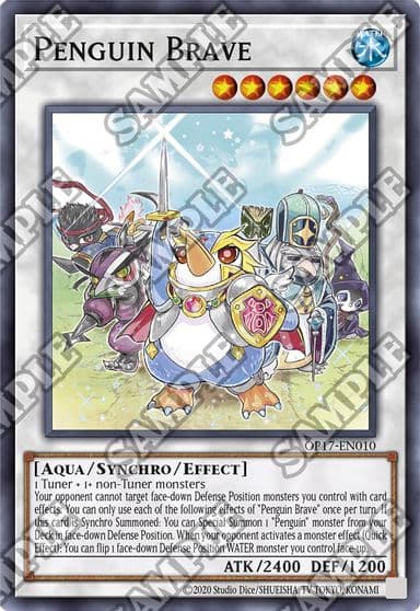 Penguin Brave OTS Tournament Pack 17 Yu-Gi-Oh! card