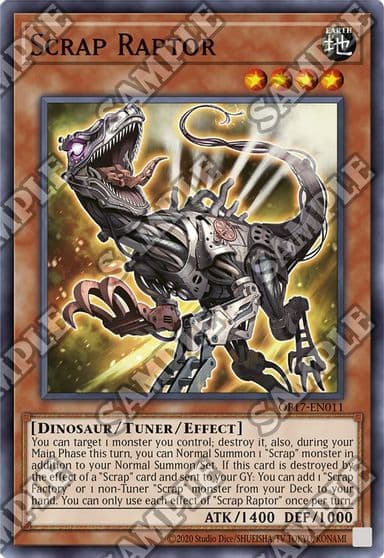 Scrap Raptor OTS Tournament Pack 17 Yu-Gi-Oh! card