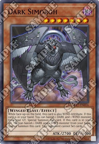 Dark Simorgh OTS Tournament Pack 17 Yu-Gi-Oh! card