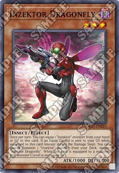 Inzektor Dragonfly OTS Tournament Pack 17 Yu-Gi-Oh! card
